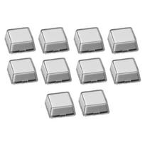 Transparent Keycaps Double-layer Key Caps Removable Paper Clips Custom Keyboard Keycaps Switch Keycap Shell Protection
