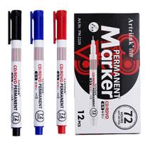 Custom Private Logo Color Package Acrylic Paint Markers PM-2109 Cd Ink Permanent Marking Pens Smooth Writing Dual-Sided Writing juoda