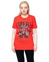 Nirvana T Shirt Heart Shaped Box Band Logo Unisexs Red M S