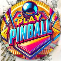 pc Vintage Style Play Pinball Wall ArtD Aluminum Sign Waterproof Heat  Cold Resistant for Burgers Fast Food Boutiques 20x20cm(8x8inch)