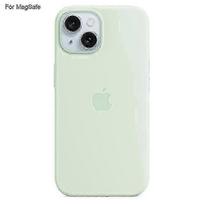 iPhone 15 dėklas iš aukščiausios kokybės skysto silikono su MagSafe suderinamumu ir indukcine „Popover“ technologija papildomai apsaugai. Patvarus 1