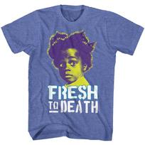 Little Rascals 1950's TV Show Big Afro Buckwheat Fresh To Death Men's T Shirt 4XL