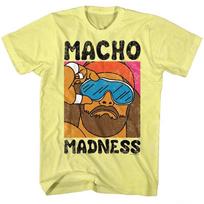 Macho Man - Wild Life - Short Sleeve - Heather - Adult - T-Shirt 3XL