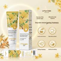 Floral Scent Whitening Toothpaste for Gum Care, Tartar Removal, Smoke Stain Cleansing, and Fresh Breath.