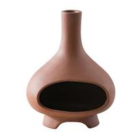 Rankų darbo keramika Palo Santo laikiklis Sages Stick Dish Smudge Bowl kūgio smilkalų degiklis raudona