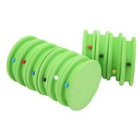 10pcs Fishing Foam Spools Multipurpose EVA Foam Fishing Winding Board for Outdoor Fishing Green