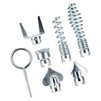 7Piece Drain Cleaner Combination Cutter Head Pipe Cleaning Tool Set For Efficient Drain Unclogging In Kitchens Bathrooms balta