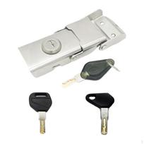 Motorcycle Rear Trunk Box Lock Replace Easy to Install Stable Anti-theft Locking Tool for Saddlebags H668AL