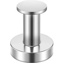 Magnetiniai kabliukai - Neodimio tvirti apvalūs metaliniai rinkiniai krepšiams ir viršutiniams drabužiams kabinti, galingi apvalūs stūmimo kaiščio stiliaus D36x40
