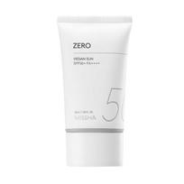 MISSHA Visapusiškai saugus blokas Zero apsauginis kremas nuo saulės SPF50+ PA++++ Lengvas UV apsauginis kremas nuo saulės 50ml 1