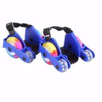 Heel Roller Skate Shoes 4 Wheels Sliding Athletic Children Kids Boys Girls Led Pu Rubber Adjustable Size Flashing Mobility Tools Pul Practical Use