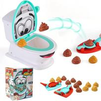 Toilet Toy for Children - Simulation Ejection Toy, Fun Bathroom Game for Kids, Ideal Christmas Birthday Gift