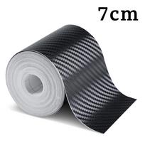 1-10m Nano Carbon Fiber Car 3D Tape Sticker Wrap Door Mirror Paste Protector Strip DIY Protection Film Waterproof Adhesive Vinyl 1m Long
