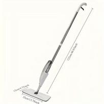 Water Spray Mop for Dry and Wet Floor Cleaning with Reusable Microfiber Pad and Refillable Tank for Home Kitchen Hardwood 1 mop set+1 cloth