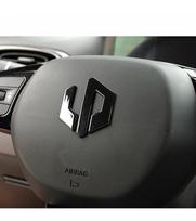 For 2025 Leapmotor B10/C10/C01/C16 Blackened Metal Front Rear Emblems Universal Vehicle Logo Cover Sporty Upgrade NonDestructive Matte Black