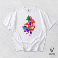 Cyberpunk DJ TShirt, DJ gift for him XL