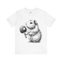 Guinea Pig Ping Pong T-Shirt: Perfect Sports Apparel Gift S