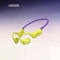 Lanston AirWave Pro Bone Conduction Sports Headphones