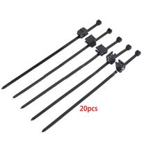 20/50/100Pcs Universal Fastening Rings Nylon Cable Ties Tool New Tie Holder  Car Daily Repair 20pcs