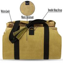 Storage Pack Canvas Bag Waterproof Wear Resistant Dirt-proof Portable Firewood Log Carrier Heavy Outdoor Rectangle China Mainland