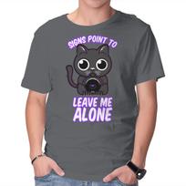 Unisex Crew Neck T-Shirt Most Magic 8 Ball Graphic Short Sleeve Casual Tee L
