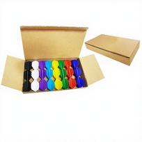 PENPEN Child-friendly Multi-color Darts Shaft Flights PP Material Customizable Logo LT02-carton-24pcs