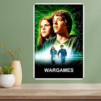 Kariniai žaidimai Klasikinis filmas Metalo plakatas 20x30cm（7.8x11.8inch）