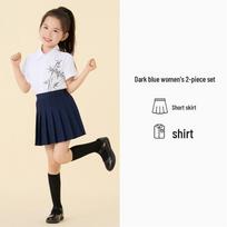 Children's Grand Chorus Performance Costumes: Summer Academy Uniform Set for Kindergarten Graduation and School Photos