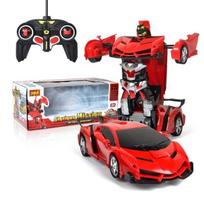 Voiture télécommandée - Veneno - Rouge - Transformable 2 en 1 - Voiture sportive raudona