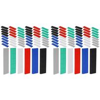 A25F-360 Pcs Plastic Shims For Leveling, Composite Shims, Furniture Flat Shim, Thickness 3/64, 5/64,1/8,5/32,13/64,15/64 Inch