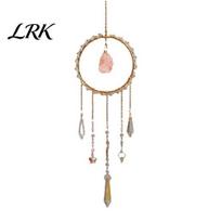 Glittering Crystals Decor Colorful Crystal Suncatcher, Hanging Sun Catcher for Windows, Healing Rainbow Maker Pendant Home, Gift Christmas Birthday 55cm 1