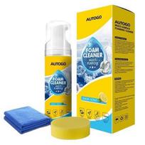 150ml Multipurpose Foam Cleaner for Car Seat Carpet Interior Home Cleaning Foam Spray with Sponge and Towel JH7