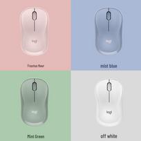 Logitech M221 Silent Wireless Mouse mėtų žalios spalvos
