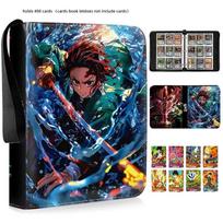 Card Binder 9 Pocket Trading Card Holder Anime Card Binder with 50 inner Pages Zipper Holder Up to 900 Cards gift