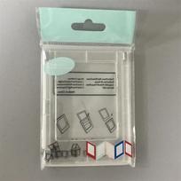 Universal Magnetic Acrylic Photo Clip Polaroid Photo Frame with Magnetic Transparent Acrylic Photo Card Display 1pc