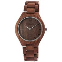 Montre - EXCELLANC - EX0452 - Bois de noyer - Cadran marron - Mouvement quartz ruda