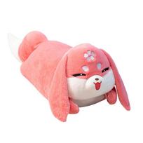 45/65/85cm Genshin Impact Yae Miko Fox Cosplay Plush Toy Cartoon Stuffed Animals Plushies Doll Pillow Anime Soft Kids Toys Gifts 45cm rožinė