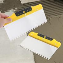 Drywall Trowel Putty Drywall Hand Tool Floor Tiling Notched Spatula Steel Trowel Plastering Trowel Construction Tools 6''