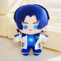 Hot Sale Games The King’s Avatar Cartoon Anime Figure Stuffed Plush Cotton Doll Fans Birthday Gift about 28cm mėlyna