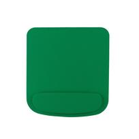 Solid Color Game Desk Pads Ergonomic Gel Wrist Support Comfortable Mouse Wrist Pad Mouse Pad Wristband Mouse Mat Mice Mat žalia