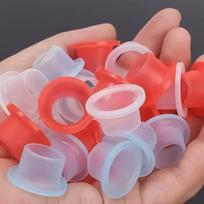 Maišytuvas Sandarus sandarinimo tarpiklis poveržlė Silikoninis neapdorotas diržas trikampis vožtuvas guminis vamzdis žarna apsaugo nuo lašėjimo nuotėkio kamštis 50PCS