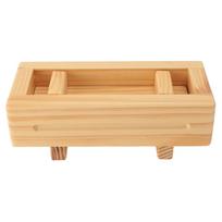 Sushi Press Mould Wooden Rectangular Rice Roll Mould Sushi Making Tool For Home Kitchen Restaurant auksas