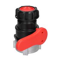 IBC Adapter Ball Valve Tank Replacement Drain Hose Fittings Garden Tap Accessories DN50(75mm) oranžinė