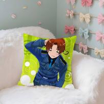 Funny-H-Hetalia World Stars-S Case Plush Fabric Soft Pillowcase Double Sided Print Cushion Cover Household Gifts Peach skin 18*18(CM)-1Pcs
