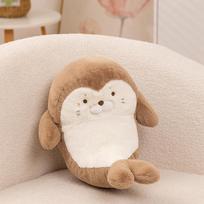 35/70cm Creative Soft Marine Animal Seal Plush Doll Pillow Cartoon Shark Narwhal Plush Toy Home Decor Appease Gift For Children see choose option