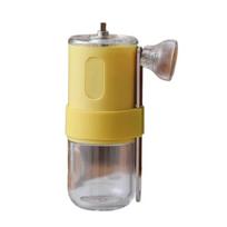 Hand Cranks Coffee Grinder With Adjustable Setting Traveling Coffee Grinder For A Individualized Coffee Experience geltona
