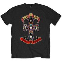 Guns N Roses Kids Tshirt Appetite For Destruction (12 Years) S black