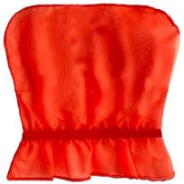 Mosquito Protection Head Cover Mosquito Net Breathable Face Protection Cover  Sleeping Use oranžinė