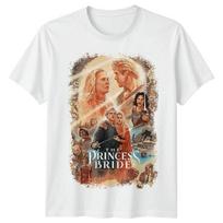 Princesės nuotaka (1987 m) Filmo plakato įkvėpti unisex marškinėliai Retro 80-ųjų Tee XXL