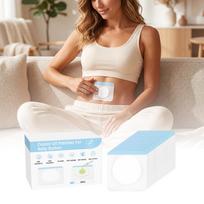 30 Count Oil Pack Patches with Cotton, Disposable Self-Adhesive Navel Compress, Portable Leak- Set One Size